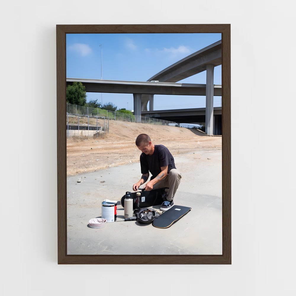 Poster Geoff rowley – affiche Skateboard (vue 5)